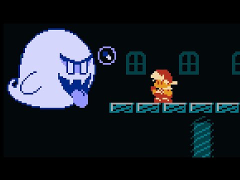 FNF vs Big Boo - Boo Blitz (Super Mario Bros. Funk Mix Dx Challenge)