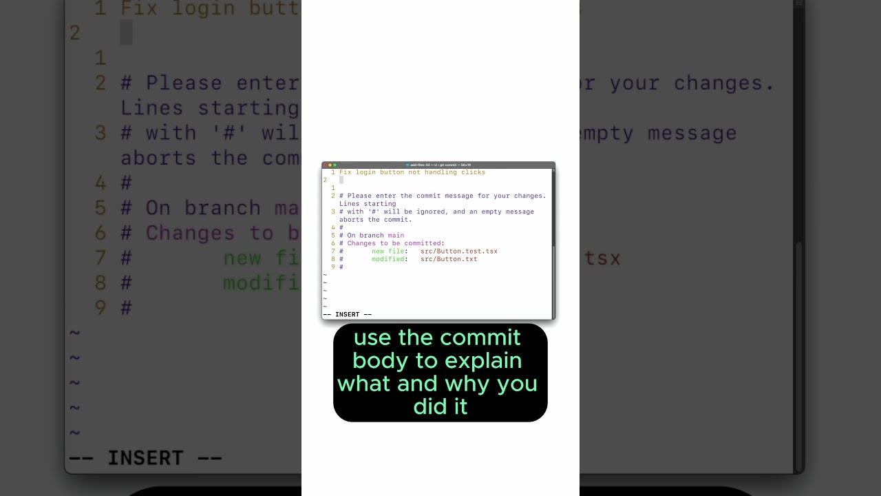 How to name your commits  #coding #gitclient #git