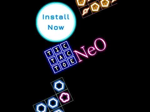 Tic Tac Toe NeO - Puzzle Game video