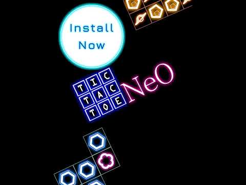 Tic Tac Toe NeO - Puzzle Game Video