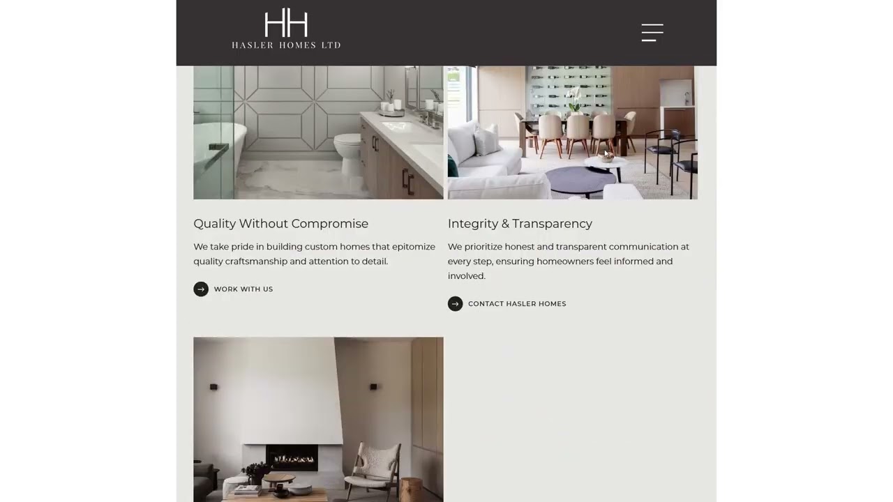 Hasler Homes- UX and UI Case Study
