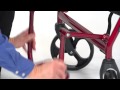 Video: Drive Medical Duet Transport Chair Rollator