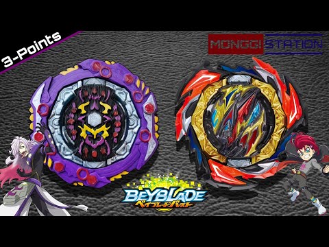 Built like a Tank! SHADOW HADES vs DANGEROUS BELIAL ベイブレードバーストダイナマイトバトル