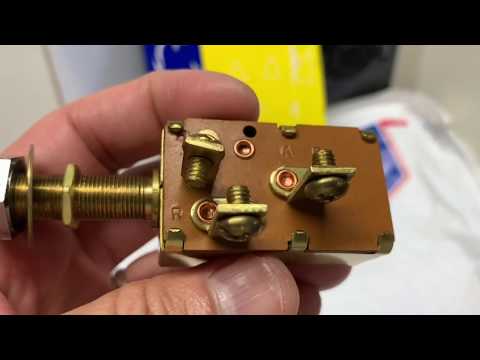 Cole Hersee Marine Navigational Light Switch M-476 Installation