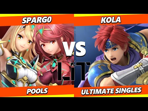 Litvitational 3 - Spargo (Pyra Mythra) Vs. Kola (Roy) Smash Ultimate - SSBU