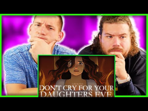 Guys React to Lydia the Bard "Don't Cry For Your Daughters Eve" Reaction