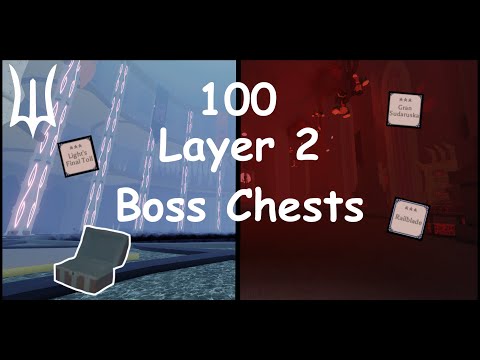 100 Layer 2 Boss Chests | Deepwoken