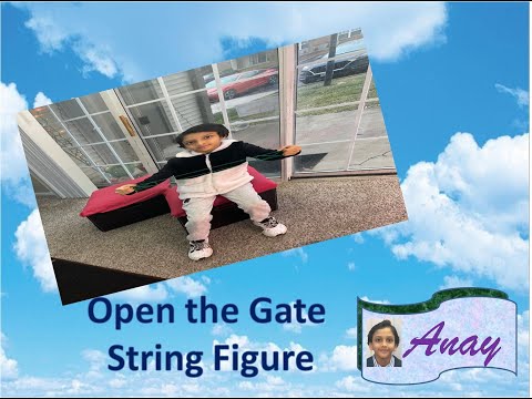 How to make "Open the Gate" String Figure