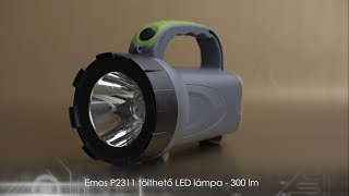 Emos akkumulátoros LED lámpa 300lm P2311