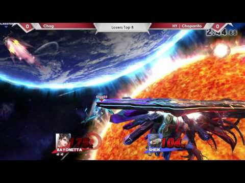 SP49 - Chag (Bayonetta) Vs. HY | Chaparrito (Sheik) Losers Top 8 - Smash 4