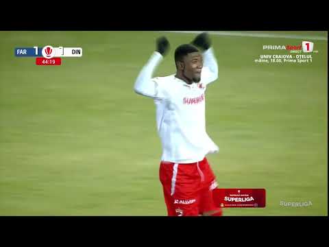 GOOOL! Farul - Dinamo 1-1. Boateng restabilește egalitatea! Meci excelent la Ovidiu