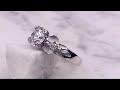 video - Orchid Engagement Ring with Bee