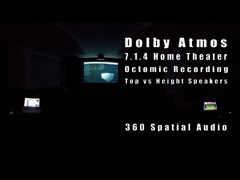 Dolby Atmos - 7.1.4 Home Theater Playback - 360 Spatial Audio