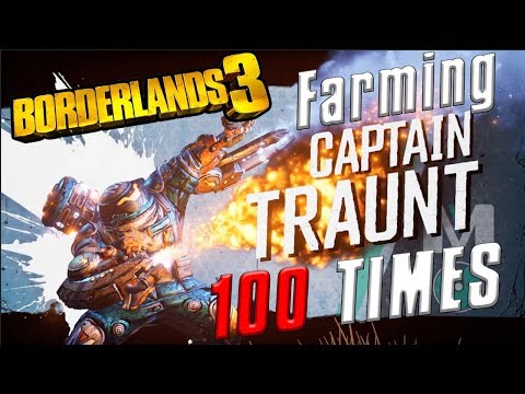 (LOOT FROM 100 CAPTAIN TRAUNTS) - Loot Showcase - Borderlands 3