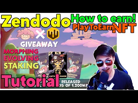 Zendodo NFT Update / Evolving Morphing Staking / Wax BLOCKCHAIN GAME