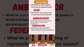 English Vocabulary QUIZ Challenge | Score Yourself Out of 4 |  #englishquiz