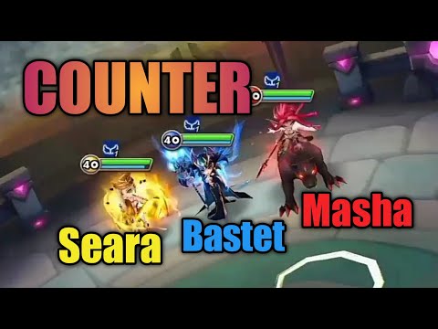 Counter Seara Bastet Masha Siege Battle Summoners War | SW YUK