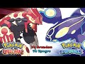 Pokémon Omega Ruby Alpha Sapphire Primal Kyogre Groudon Battle Music HQ