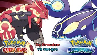 Download Lagu Pokémon Omega Ruby u0026 Alpha Sapphire - Primal Kyogre u0026 Groudon Battle Music (HQ) Thumbnail