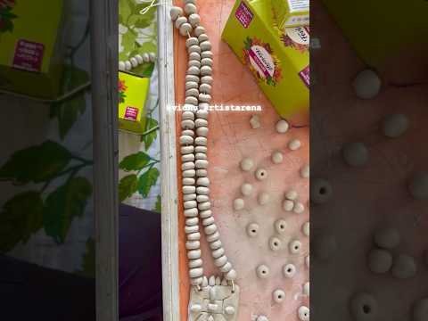 Fevicryl mould clay tutorial for making jewellery #clayart #tutorial #roomdecor #cutediy #hobbyideas