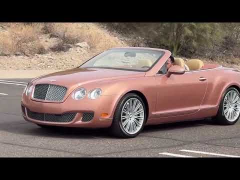 2011 Bentley Continental GTC Speed W12 Convertible Coupe (CC-1932392) for sale in Phoenix, Arizona