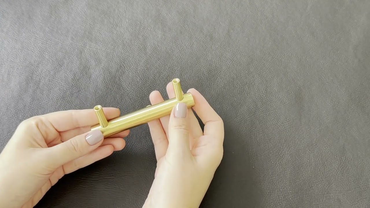 Puxador Vênus - Latão - Comprar em Brax