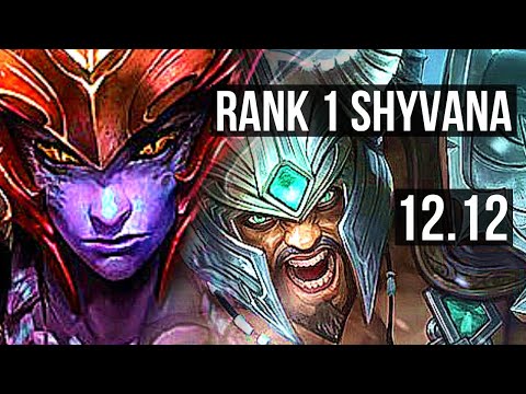 SHYVANA vs TRYNDAMERE (TOP) | Rank 1 Shyvana, 2/2/12 | KR Challenger | 12.12