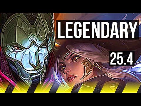 JHIN & Maokai vs ASHE & Elise (ADC) | 15/1/15, Legendary | KR Master | 25.4