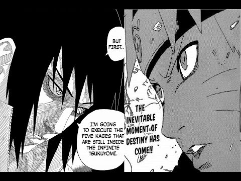 Naruto Manga Chapter 692 Review ナルト - Naruto vs Sasuke Finale