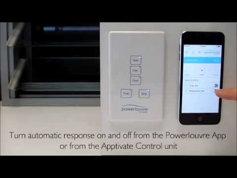 Apptivate Control Unit and Powerlouvre App Demo