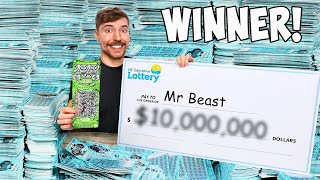 I Spent $1,000,000 On Lottery Tickets and WON