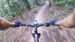 Huntsville State Park - Single Track Mountain Biking (GoPro)