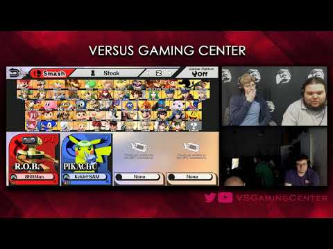 VS weekly 03/22/18 -  Losers R5 - Esam ( Pikachu ) vs. 8Bitman ( Diddy & R.O.B. ) - Smash 4