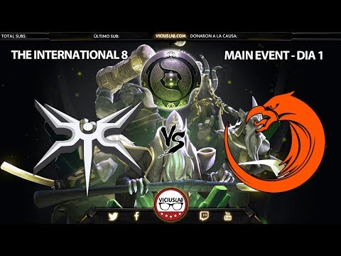 MINESKI vs TNC - Dia 1 Main event - The International 2018 - Viciuslab