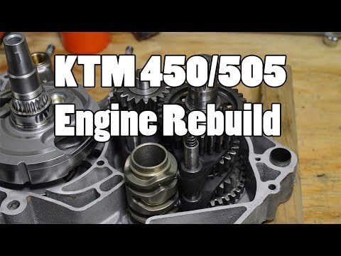 How-To: KTM 450 505 SX-F Top & Bottom Engine Rebuild 2007-2012