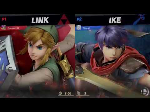 Demacrez (Link) vs Tispai (Ike), Fletcher (Marth)