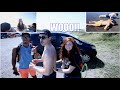 【ビログ】国際カップルのビーチデートに参入!腕立て対決!