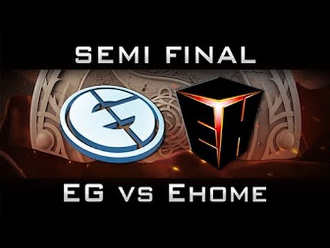 EHOME vs EG, TI6, Игра 1, Лучшая игра, EPIC ЭПИК Полуфинал, The international 6 Русские комментаторы