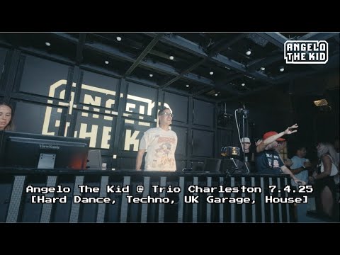 Angelo The Kid at Trio Charleston 7.4.25 [Hard Dance, Techno, UK Garage, House]
