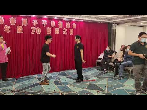 香港詠春拳《DOUBLE STICKING HAND》表演示範
