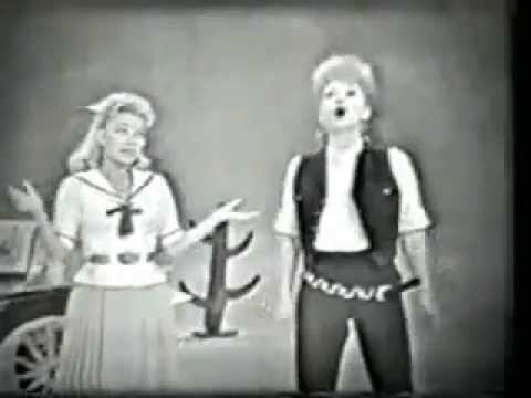 Lucille Ball and Paula Stewart - Hey, Look Me Over - live television - 1960
