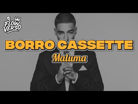 Maluma - Borro Cassette (LETRA)