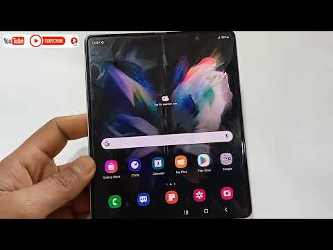 How to Hard Reset Samsung Galaxy z Fold3 5G 2023