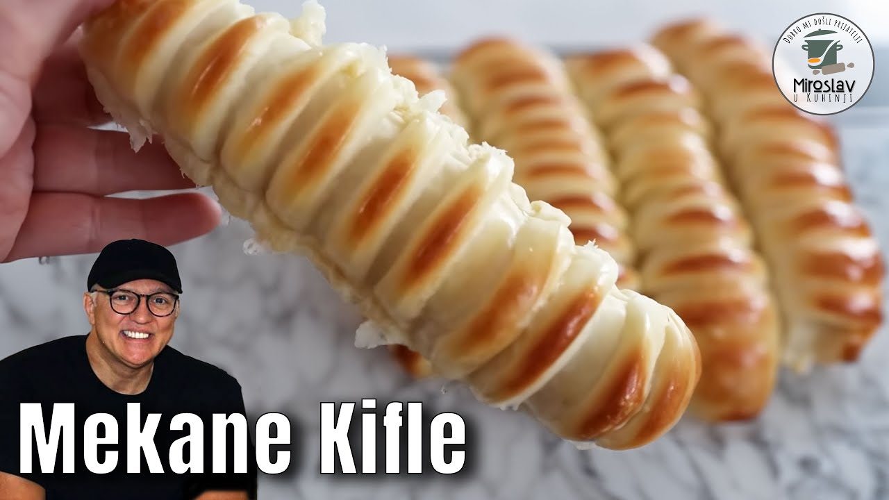 Mekane Kifle kao Iz Pekare - Jednostavan Recept