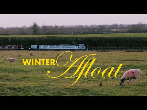 My first winter living on a canal boat