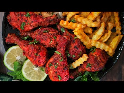 🔥 Juicy Tandoori Chicken Recipe | Airfryer Method 🍗