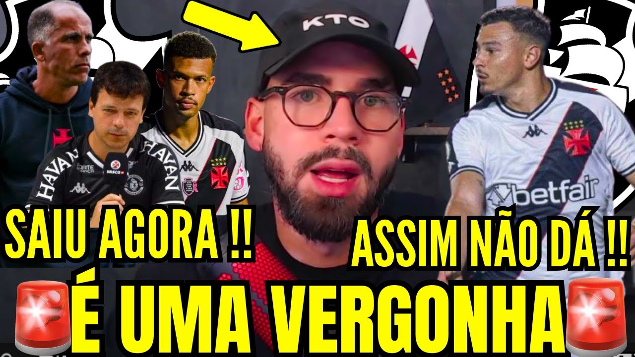 MUDANÇA NO VASCO🚨PEDROSA REPRESENTOU DEMAIS O TORCEDOR VASCAÍNO !! MUITA INCOMPETÊNCIA NO VASCO