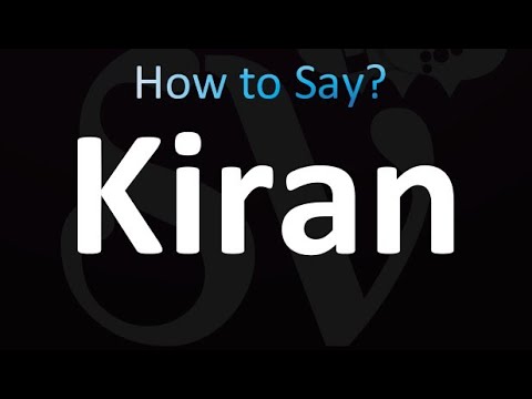How to Pronounce Kiran (with Meaning)