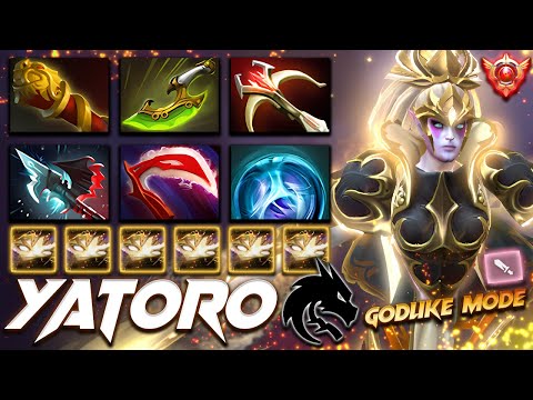 Yatoro Templar Assassin Godlike Mode - Dota 2 Pro Gameplay [Watch & Learn]