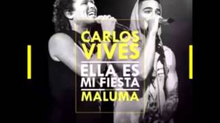Carlos Vives Ft Maluma   Ella Es Mi Fiesta Muzik Junkies Remix Club Version mp3
